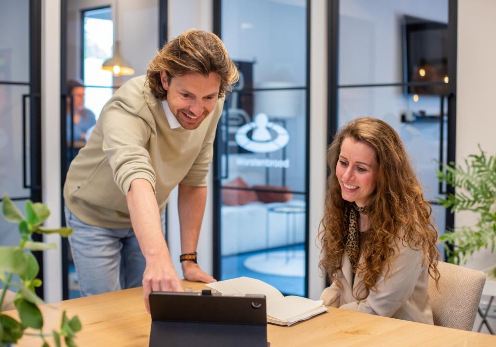 Dirk Marloes in overleg | Vastgoed Talent