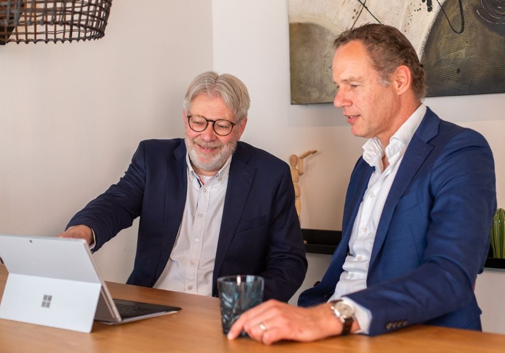 Marc en Izaak overleggen | Vastgoed Talent
