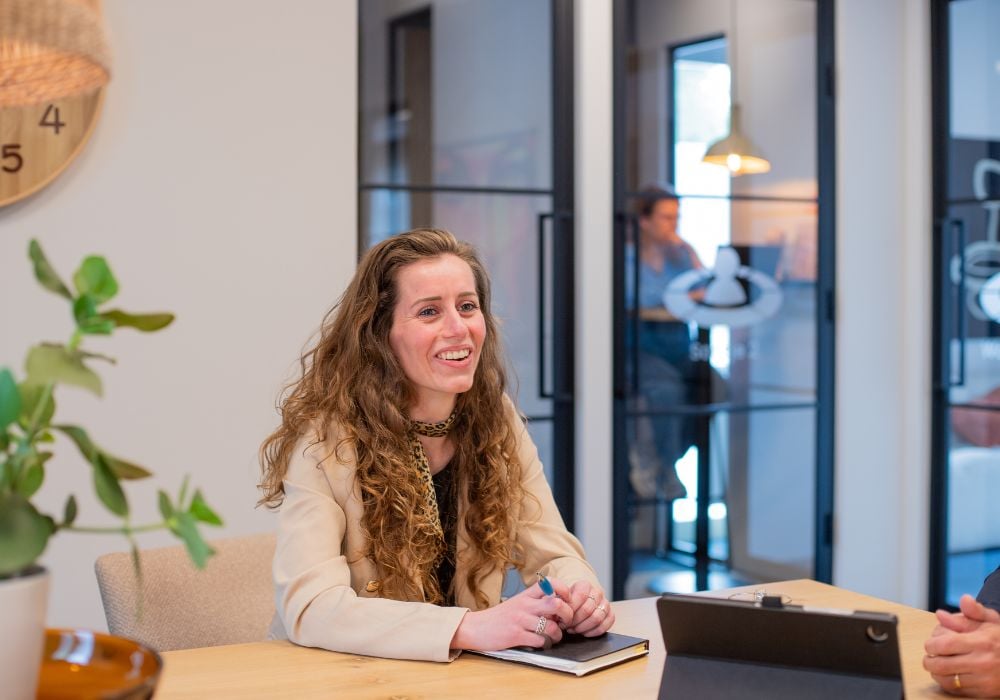 Marloes in overleg | Vastgoed Talent